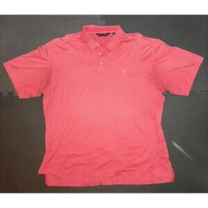 Polo Ralph Lauren Classics Polo Golf Shirt Pink Men’s Size XXL 2XL Pony Vintage